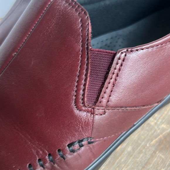 SAS Tripad Comfort Burgundy Leather Dream Loafers Shoes Slip-On Women's 8.5 W - Picture 14 of 16